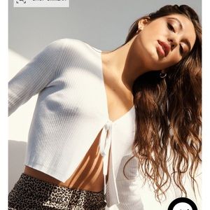 Garage Tie-Up Cardigan